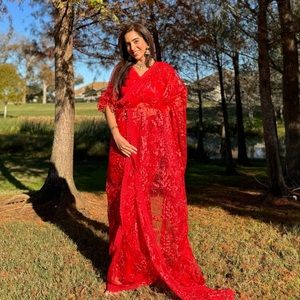 Tia Bhuva Rebecca saree ❤️